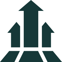Sustainable growth icon